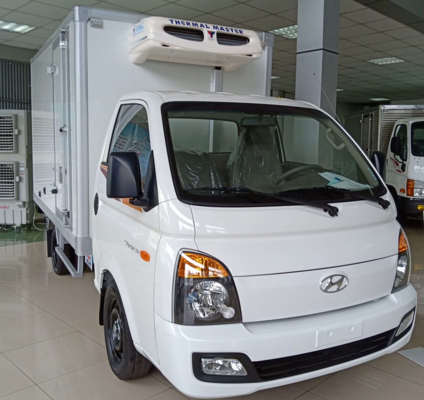 Hyundai h150 thùng đông lạnh màu trắng